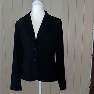 Banana Republic Elegant Black Suit Jacket - Size 8